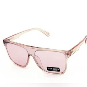 Steve Madden luzon nude flesh tone‎ sunglasses new